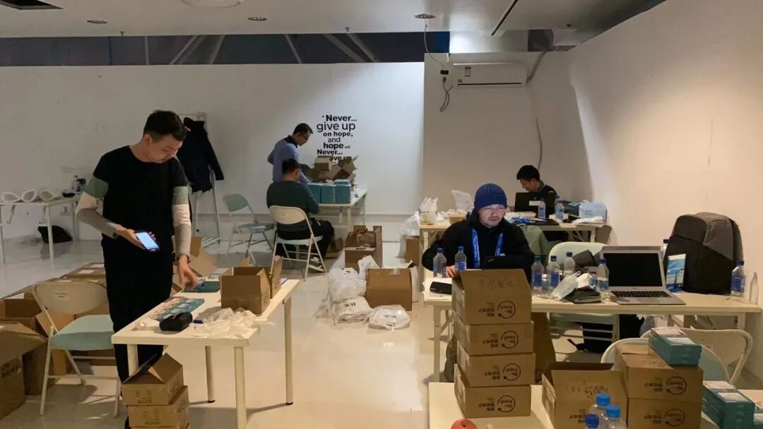 OnCorva deployment team preparing wearable sensors and monitoring equipment on site